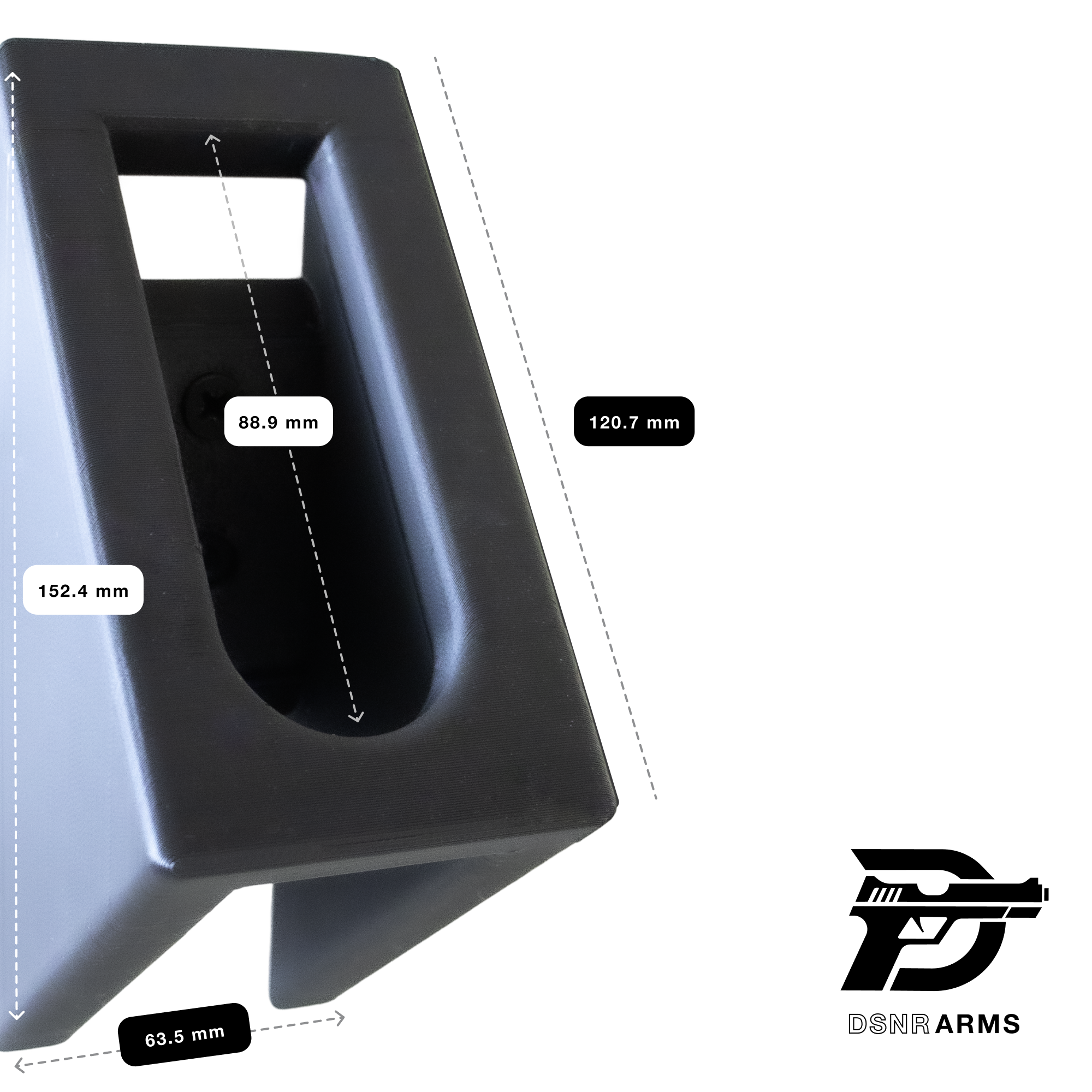 PISTOL WALL MOUNT - SINGLE PISTOL