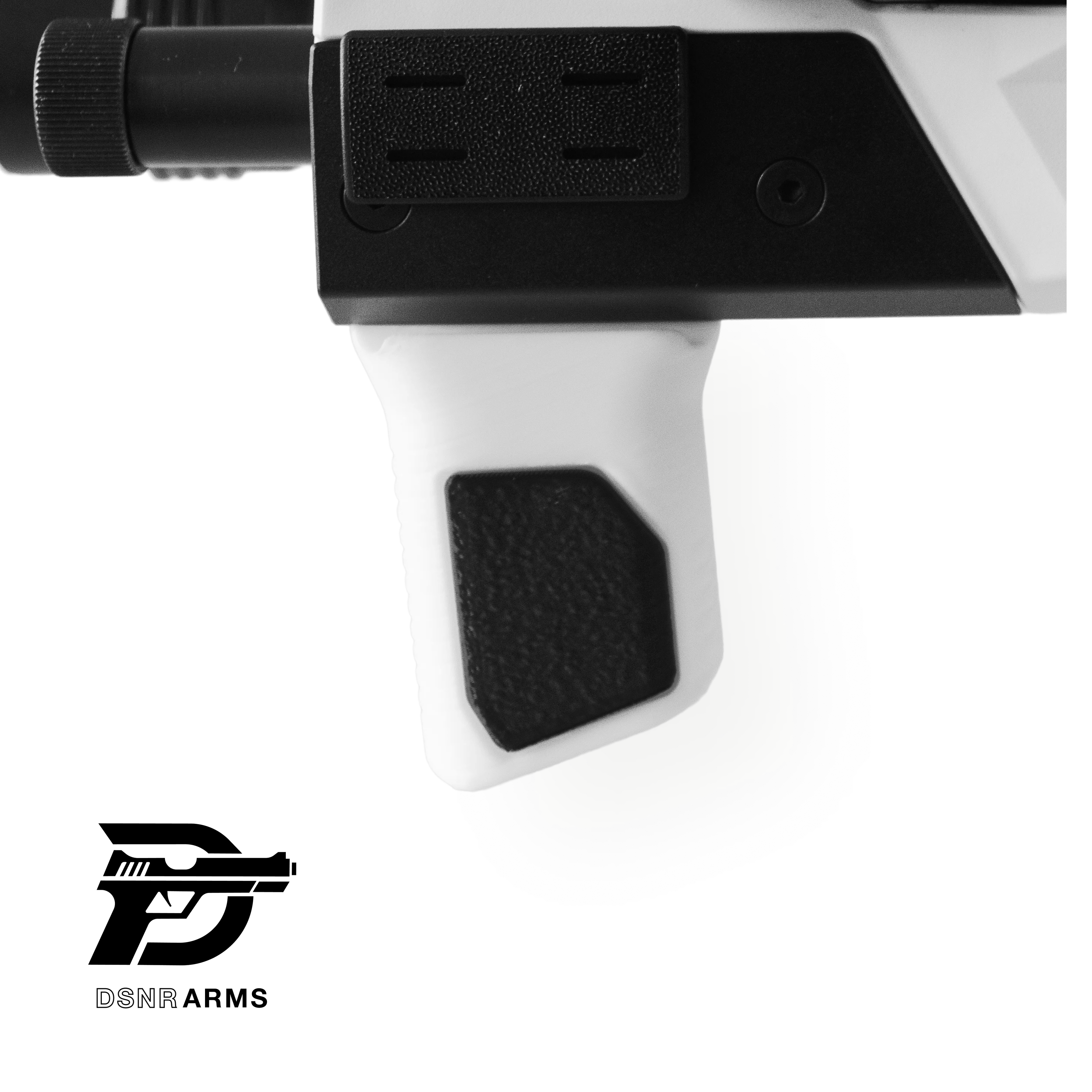 MLOK ANGLED GRIP - STORMTROOPER WHITE