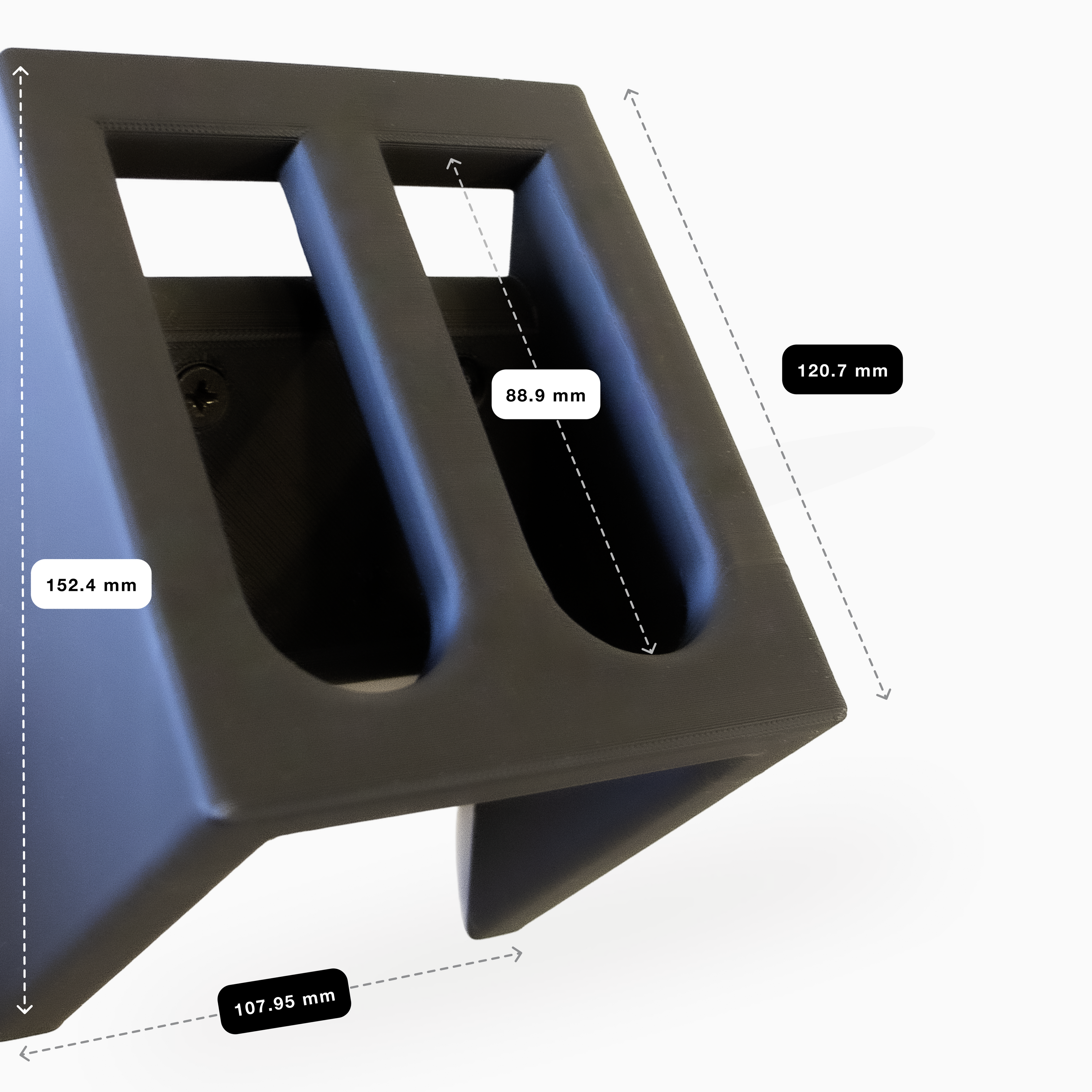 PISTOL WALL MOUNT - DOUBLE PISTOL