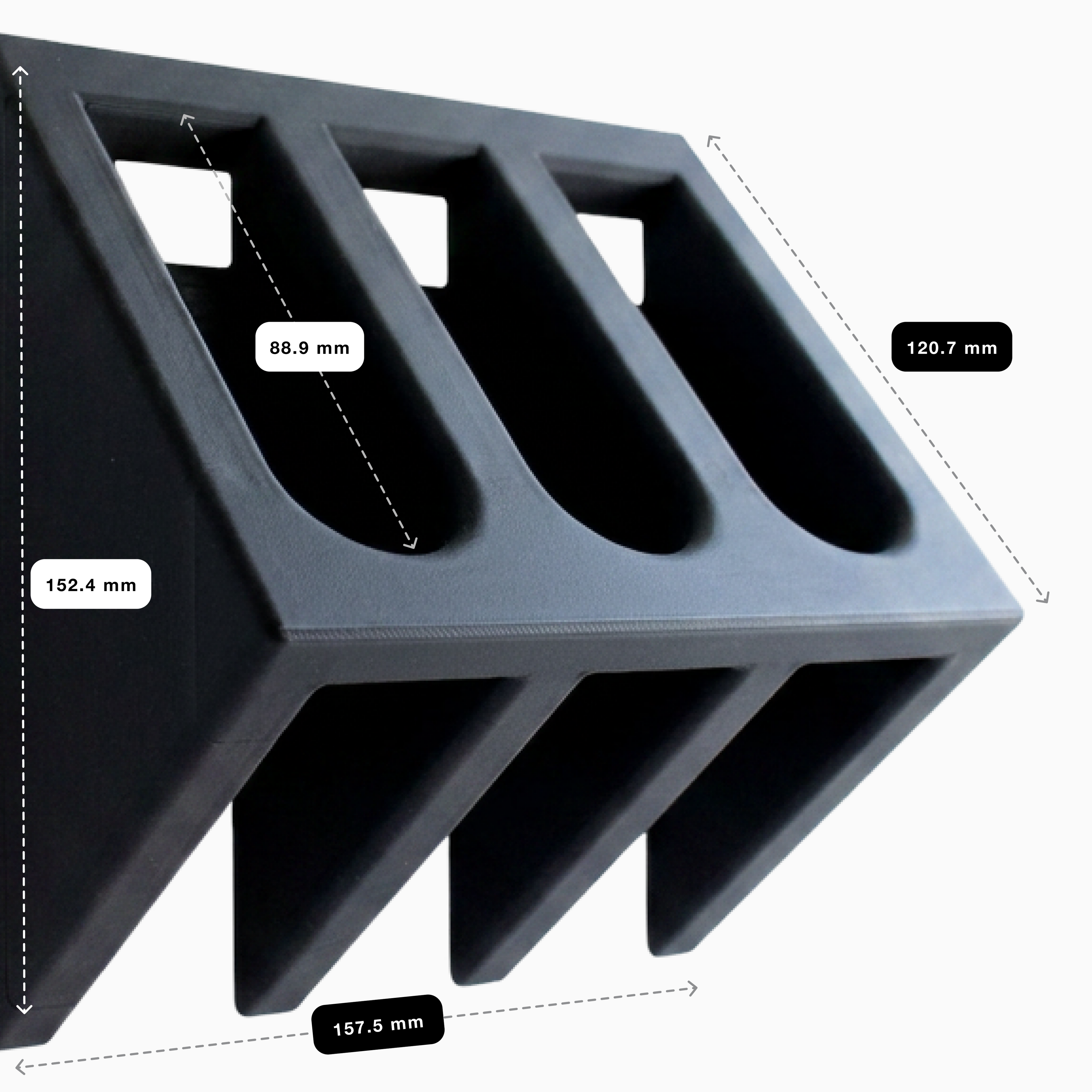 PISTOL WALL MOUNT - TRIPLE PISTOL