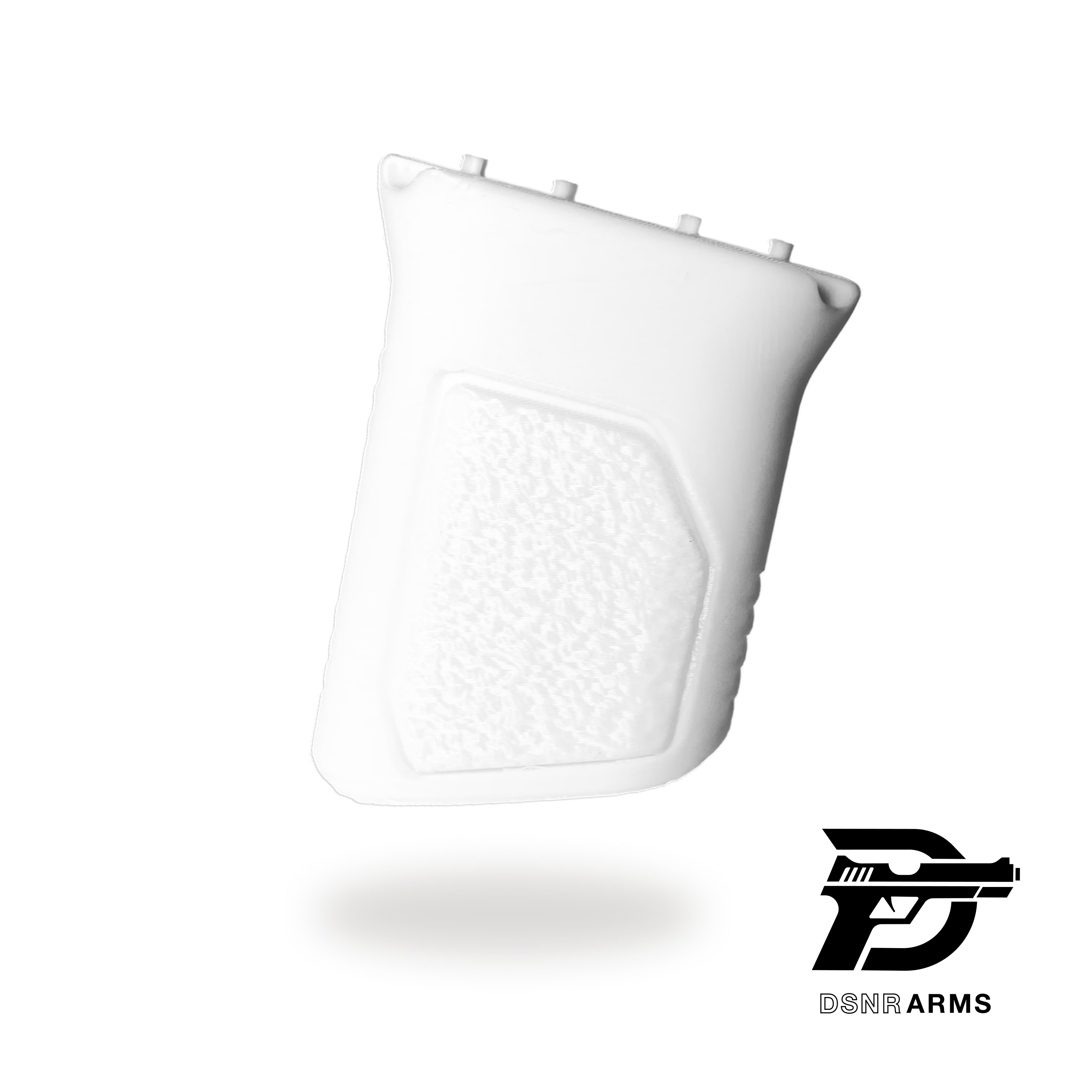 MLOK ANGLED GRIP - WHITE
